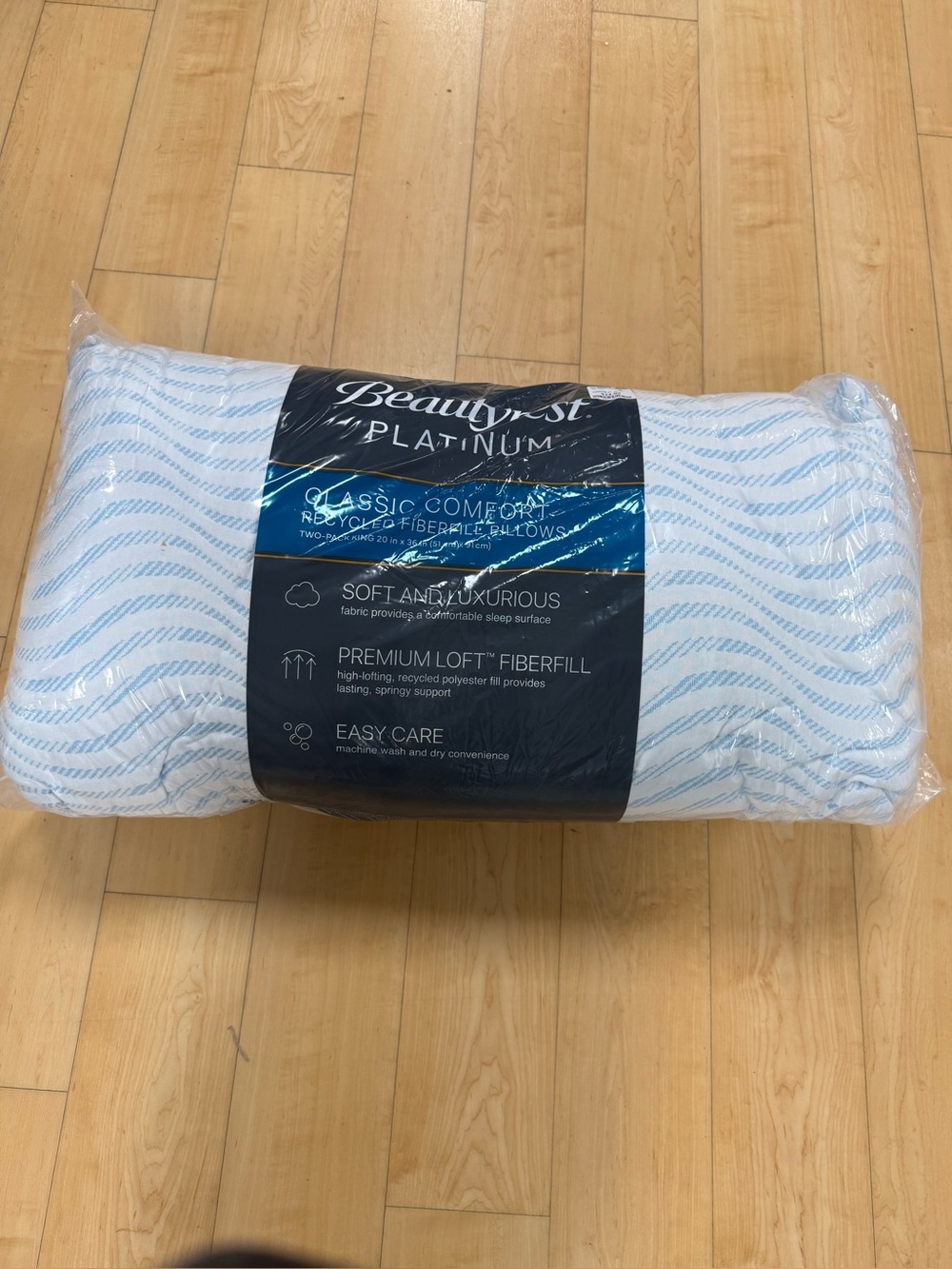 Beautyrest Platinum Classic Comfort, 2Pk Pillows